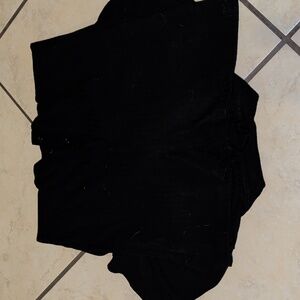 Black Short Sleeve Jumpsuit